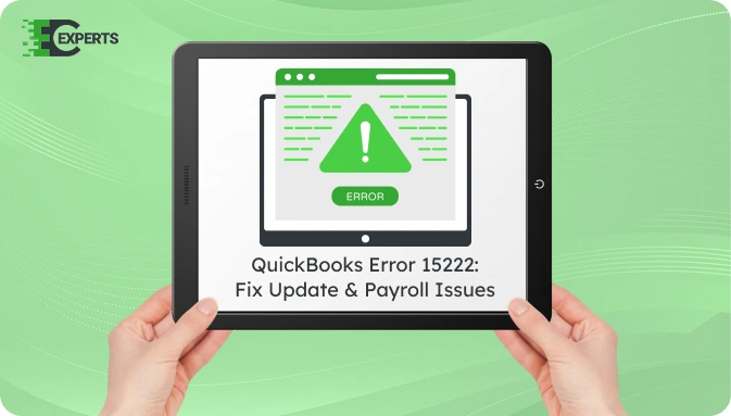 QuickBooks Error 15222