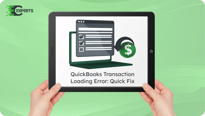 QuickBooks Error Loading Transaction