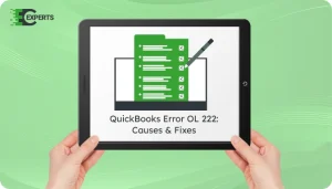 QuickBooks Error OL 222