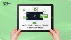 quickbooks running slowly in multi-user mode