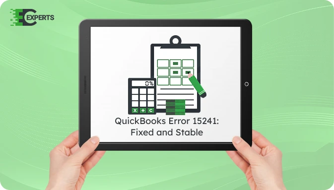 Quickbooks Error 15241