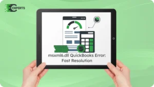 msxml6.dll quickbooks error