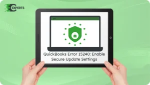 QuickBooks Error 15240