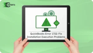 QuickBooks Error 1722