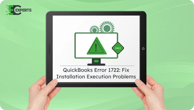 QuickBooks Error 1722