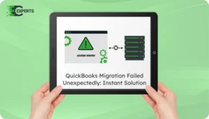 Quickbooks Migration Failed Unexpectedly