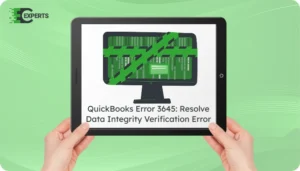 QuickBooks Error 3645