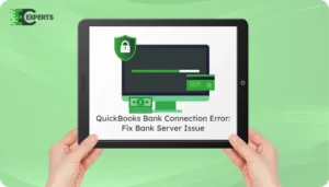 QuickBooks Bank Connection Error