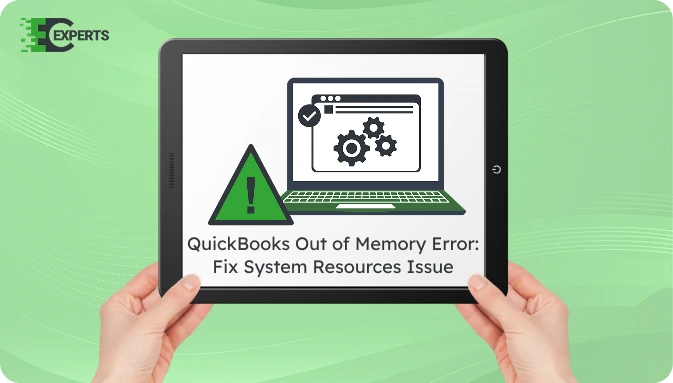 QuickBooks Out of Memory Error