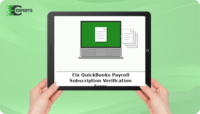 Fix QuickBooks Payroll Subscription Verification Error